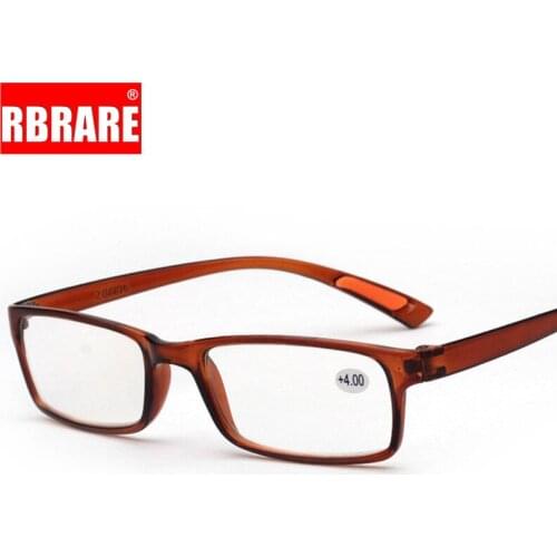 RBRARE Vintage Square 2.0 Reading Glasses Womens Blue Film Coated Lens Retro Hyperopia Prescription Eyeglasses Old Man Gafas