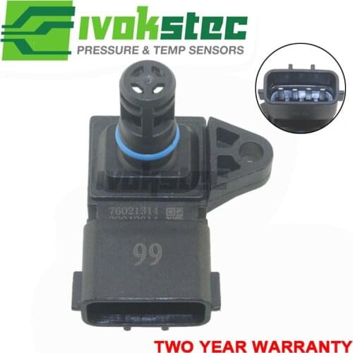 High Quality 4 BAR MAP Manifold Pressure Sensor For Peugeot KIA For Citroen For Hyundai 80018383 5WK96841 2045431 5WY2833A