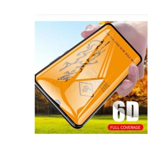 10pcs /lot 6D Full Glue Cover Tempered Glass Screen Protector Film For Xiaomi mi 9 PRO /MI9 lite Redmi Note8 pro 8A