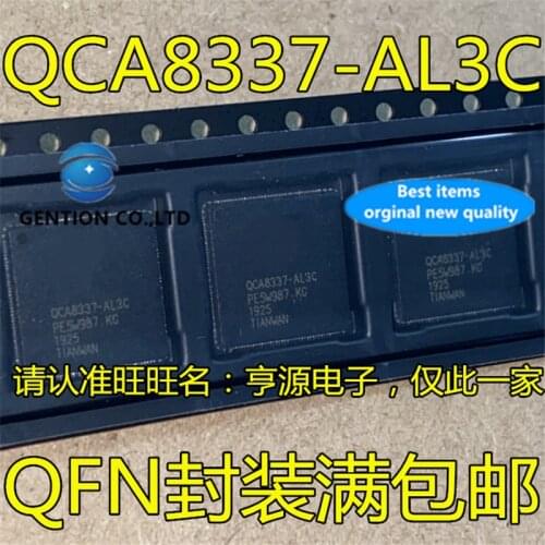5Pcs QCA8337-AL3C QFN QCA8337 Wireless router chip in stock 100% new and original