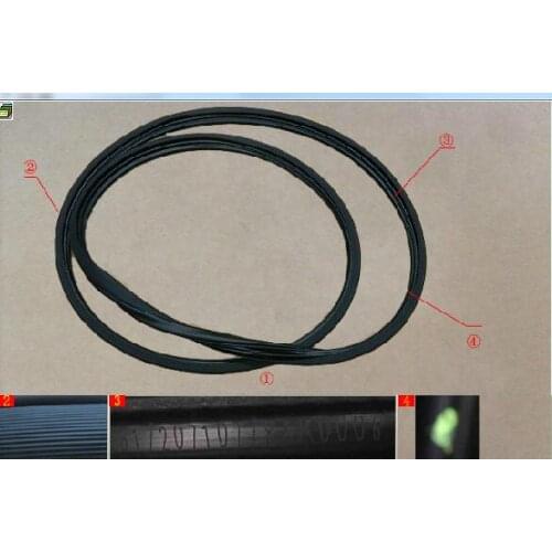 Door door frame seal assembly for Great wall haval H7 OEM: 6107107XKU00B 6107108XKU00B 6207107XKU00B 6207108XKU00B