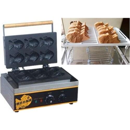Korean Fish Cakes Machine fish shape waffle maker ZF