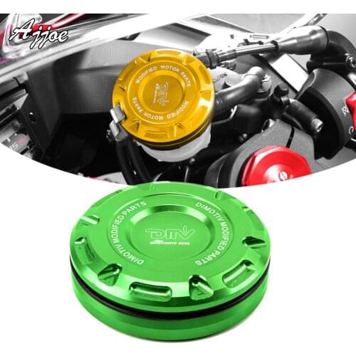 Motorcycle Front Brake Fluid Reservoir Cover 52mm For Kawasaki ZX-10R ZX10R 2004-2017 ZX-6R ZX6R 2003-2016 ZX250R 2008-2012