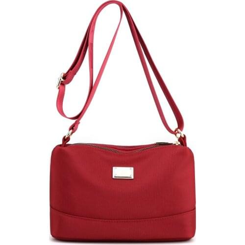 Hot Sale Women Shoulder Bag And Collect Wallet Handbags Messenger Bag Waterproof Cloth Bag Good Quality Diagonal Bag