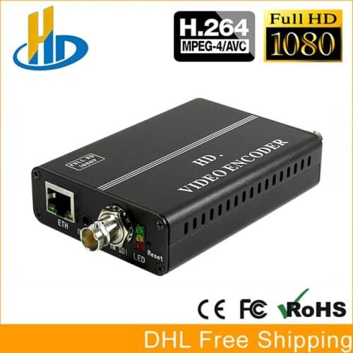 Mini H.264 SDI Video Encoder HD-SDI 3G-SDI To IP Video Encoder Decoder IPTV Encoder Live Stream RTMP Encoder