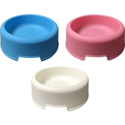 Multi-Purpose Plastic Cat Dog Bowls Feeding Water Food Puppy Feeder Cat Dog Bowls Pet Feeding Supplies
