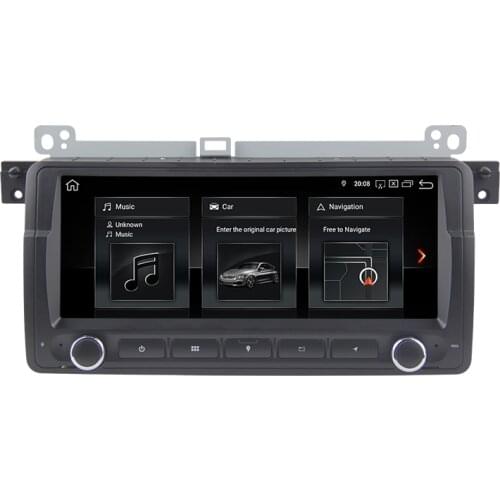 Wholesale RK PX30 Android 10.0 8.8inch Big Screen Special Car Radio Multimedia Player GPS Sat Navi for BMW E46 WN8819S 2G+16G