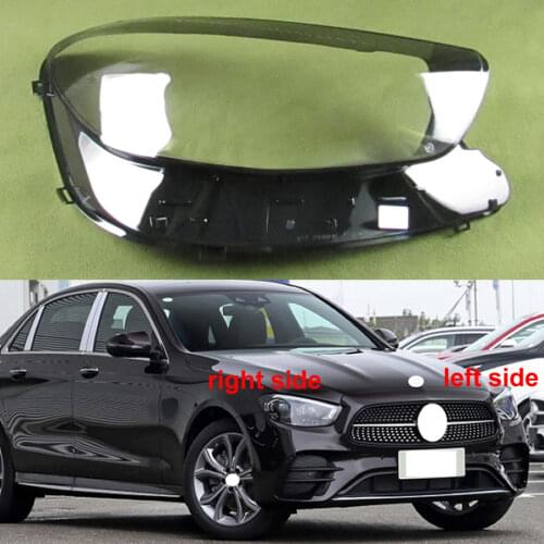 For 2020-2021 Mercedes Benz E-class W213 W238 Headlamp Cover Headlight Glass Lampshade Headlight Shell Lens 1PCS