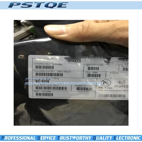 New Original 100PCS SOP-8 AO4496 4496 SOP8 IC In Stock