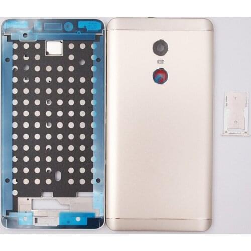 BaanSam New 64GB Memory LCD Front Frame Battery Back Cover SIM Card Tray For Xiaomi Redmi NOTE 4X Pro 5.5 Inch Housing Case