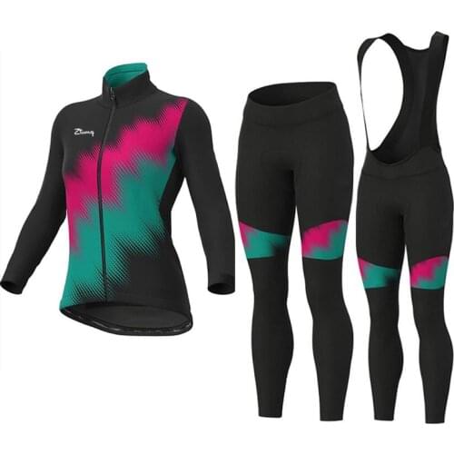 Autumn Cycling Clothing Sets Long Sleeve Bike Bicycle Jersey Riding Sportwaer Skinsuit Pro Team Shirt MTB Suit Maillot Ciclismo