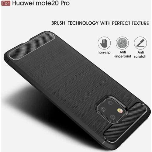 Basic Black Phone Case for Huawei P20 P30 P40 P10 Pro P Mate 40 30 20 10 Lite Case Luxuruy Texture Protective Cover Commercial