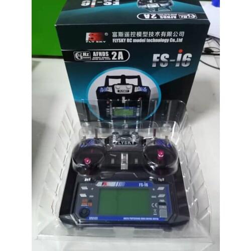 Flysky FS-i6 AFHDS 2A 2.4GHz 6CH Radio System Transmitter Receiver for RC plane