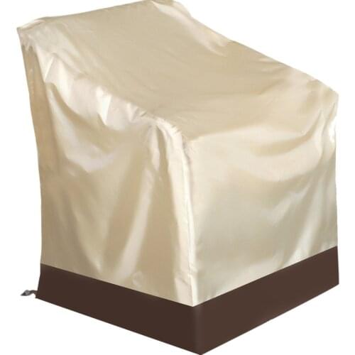Outdoor Yard Garden Seat Dust Cover Waterproof Dustproof Patio Furniture Cover Chair Sofa Sun Protection Oxford Cloth