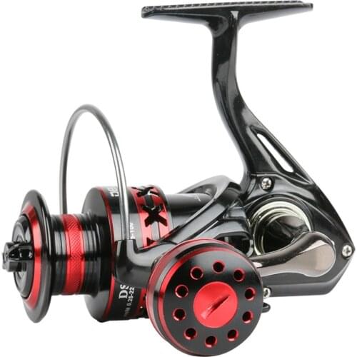 Fishing Reel Spinning Metal Fish Spool Ultra Light Freshwater Saltwater Ball Bearing Drive Gear Reel Sea Pole Fishing Tool