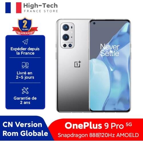 OnePlus 9 Pro 5G 8GB/12GB 256GB Smartphone Snapdragon 888 120Hz Fluid Display 2.0 Hasselblad 50MP Ultra-Wide Global Rom