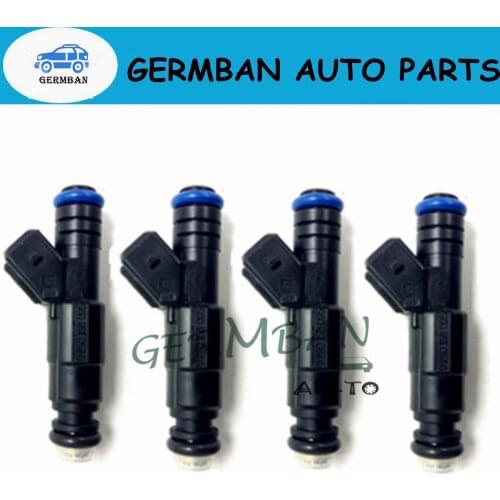 4pcs 0280156095 Fuel Injector For 2002-2004 Ford Focus 2.0L 2.3l L4