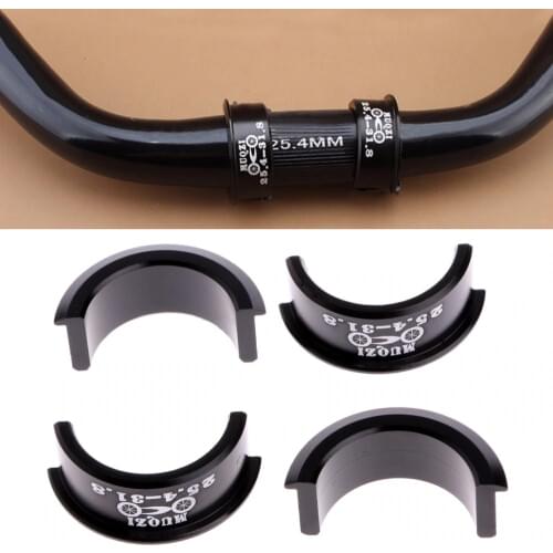 Bicycle Handlebar Conversion Sheet 25.4 to 31.8 mm Installation Aperture Adjust Transformer MTB Road Bike Fixed Gear Foldable