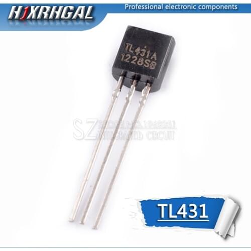 10pcs TL431 TO-92 TL431A 431 TO92 Transistor