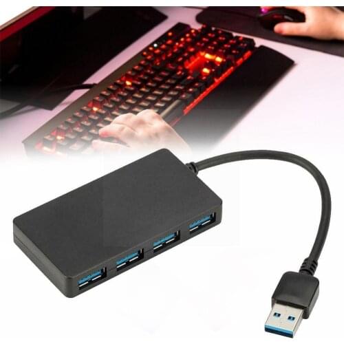 1Pc High Speed 4-Port USB 3.0 HUB Multi USB Splitter USB 4 Accessories For Laptop Computer Expander Multiple Ports PC M3W5