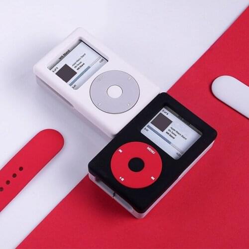 Charge Silicone For Apple Watch stand iWatch Accessories Desktop stand For MP3 watch charging standstation holder black white