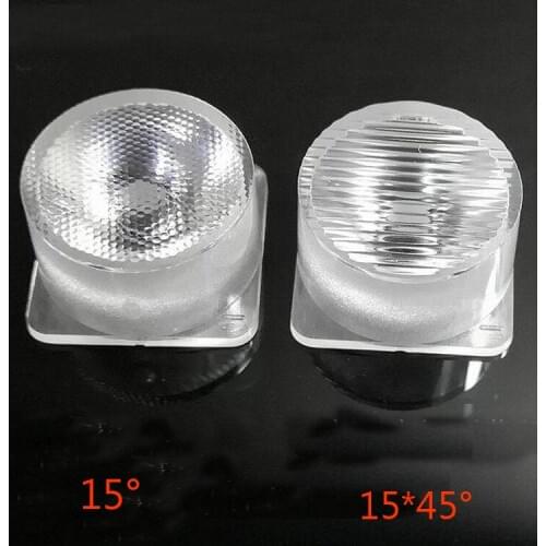 20 MM 3030 15 degree and 15*45 degree Plastic Waterproof LED Lens