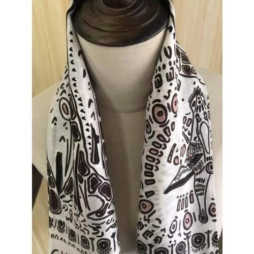 2021 New Arrival Fashion Elegant 100% silk scarf 90*90 cm square shawl twill wrap for women lady girl