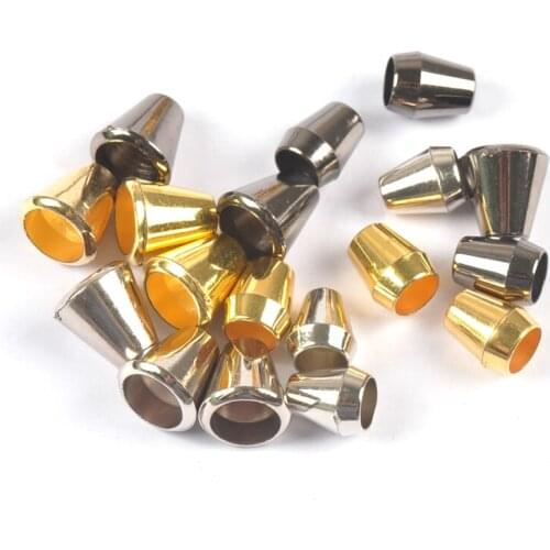 50pcs/lot Plastic Bell Stopper Without Lid Cord Lock Ends Toggle Clip Rope Kits for Sportswear Backpack Bags Accessories cp3037