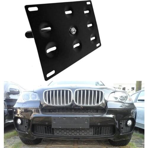 Tow Hook License Plate Mounting Bracket Holder For 2006-2013 E92 E93 3 Series Coupe 325i 328i 330i 335i M3