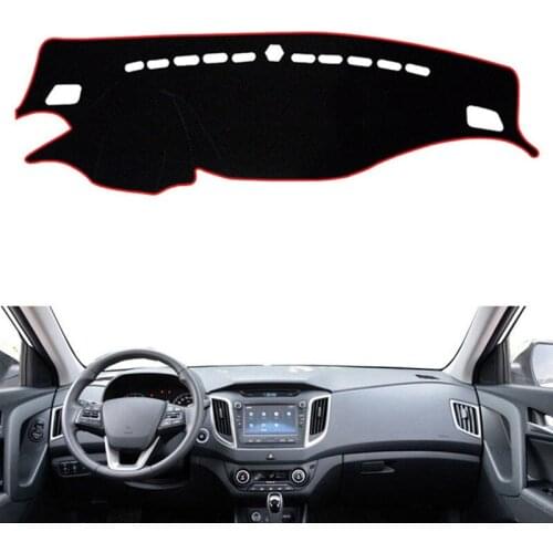 For Hyundai Creta IX25 2014 2015 2016 2017 2018 2019 Dashboard Cover Dash Mat Pad Sunshade Instrument Carpet Car Accessories LHD