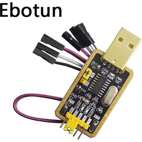 For CH340 Module Instead of PL2303 CH340G RS232 to TTL Module Upgrade USB to Serial Port In Nine Brush Plate for arduino Diy Kit
