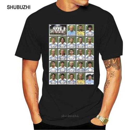 T-SHIRT LAZIO CALCIO ROSA SCUDETTO 2000 - CRESPO NEDVED PERUZZI 1 S-M-L-XL-2XL-3XL