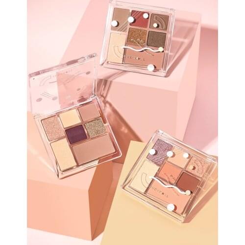 GY Judydoll JudydoLL Jigsaw Puzzle Fun Eye Shadow Plate Makeup Blush Highlight Repair Matte Shimmer