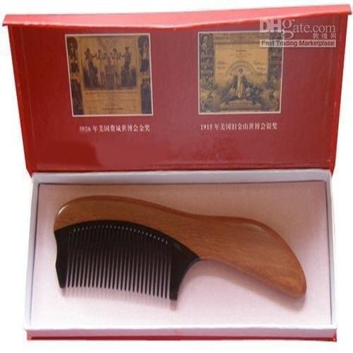 Hot sale!Guaranteed 100% horn+red sandal wood high grade gift-hong tan niu jiao jiao mu shu sellwell lighting