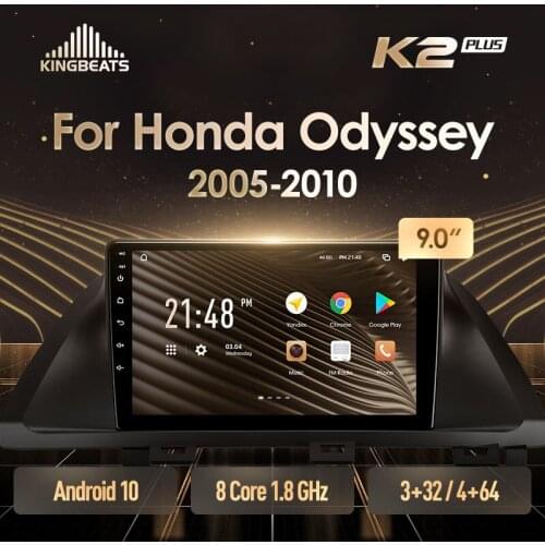 KingBeats Android Octa-Core head unit HU 4G in Dash Car Radio Multimedia Video Player Navigation GPS For Honda Odyssey 2005 - 2010 US EDITION no dvd 2 din Double Din Android Car Stereo 2din