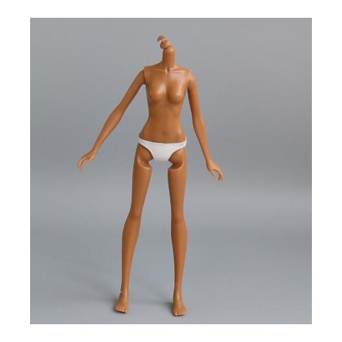 Quality Doll Brown Body Dressing For Girl Playing New Multi-joint Movable Doll Naked Body 24CM Doll Body Girl Birthday Gifts