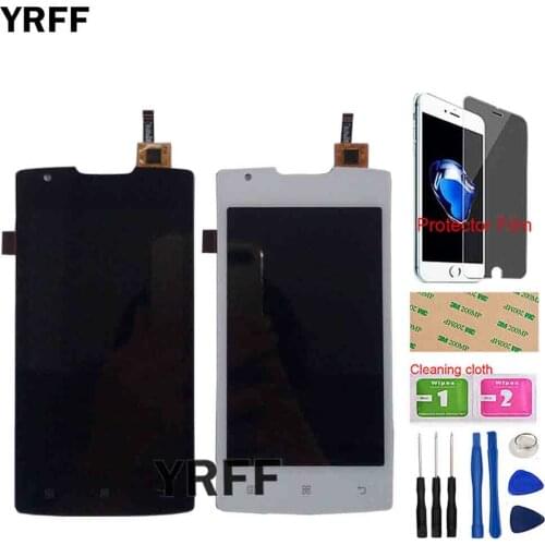 Mobile LCD Display For Lenovo A1000 LCD Display Screen with Touch Sensor Complete Assembly Tools Protector Film