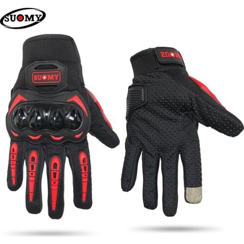 Suomy Motorcycle gloves Summer Breathable Racing Luva Motoqueiro Guantes Motocicleta Luvas de Cycling ATV Rider Protector gloves