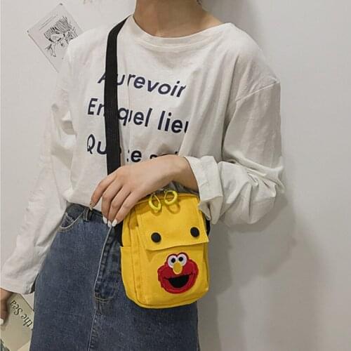 New Fashion Summer Small Crossbody Bag Female 2021 Summer New Mobile Phone Bag Korean Messenger Bag Student Canvas Shoulder Bag