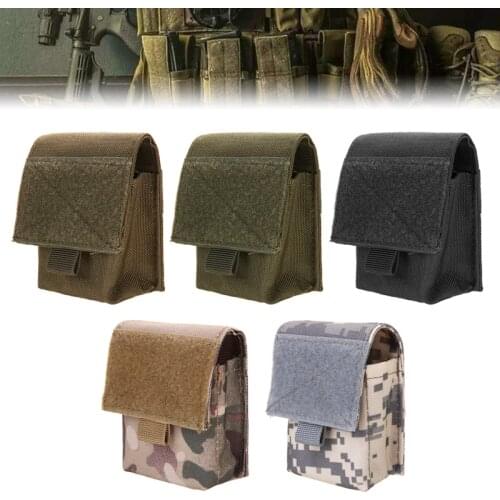 Portable Molle Pouch Sundries Storage Bag Outdoor Travel Camping Hiking Tactical Bag Compact Waist-Belt-Bag Holster Wallet