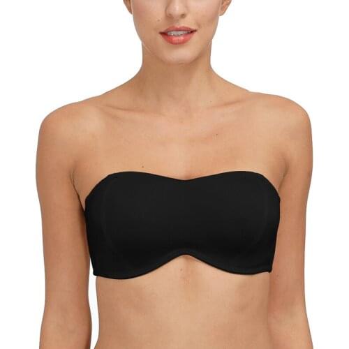 New Bras For Women Adjusted Silicone Wrap Quality Strapless Bra Padded Wire A B C D DD DDD E F G Cups 32-48 EU US UK CA