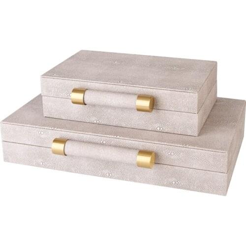 Jewelry Box European Jewelry Storage Box Large Space Jewelry Holder Gift Box