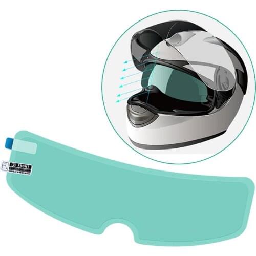 Universal Helmet Shield Anti Fog Film For Helmet Lens Film For Motorcycle Visor Shield Fog Resistant Moto Racing Accessories