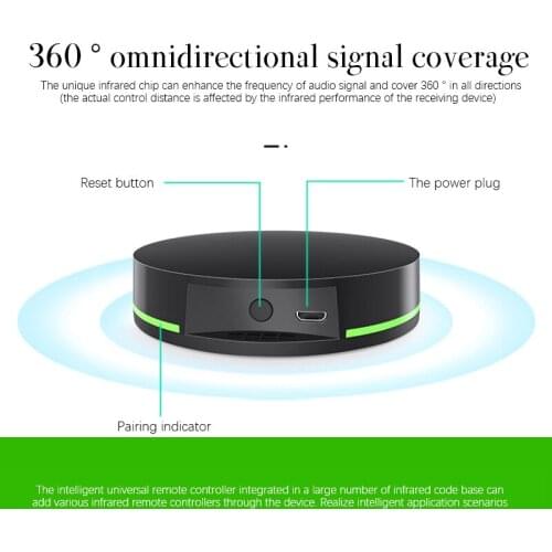Smart Life Tuya WiFi IR Universal Remote Controller Smart IR Controller Voice Control Work With Alexa Google Home