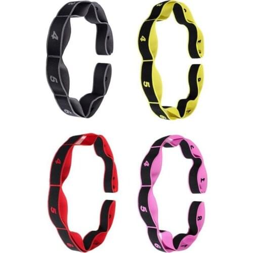 Yoga Rally Band Elastic Resistance Band Latex Elastic Stretching Fitness Gymnastics Training Band Home Fitness Equipment