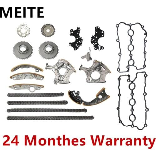 06E109229A 079109510M Timing Chain Tensioner Set For Audi A4 A6 A4 Avant Cabriolet Quattro 2,4L 3,2L V6 06E109217H 06E109218H