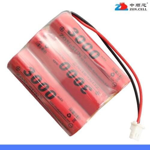 In the 3000mAh 3.6V battery model airplane toy remote control battery meter servo receiver Rechargeable Li-ion Cell