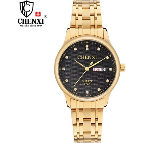 Chenxi Mens Gold Watch