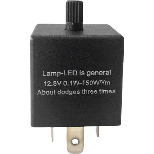 Electronic CF14-KTJL LED Flasher Relay for Motorcycle Turn Signal Light Blinker