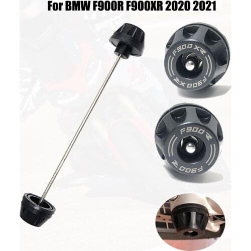 F900R F900XR Front Axle Fork Wheel Protector Crash Slider Pad fits For BMW F900 R/XR 900R 900XR 2019 2020 2021Motorcycle